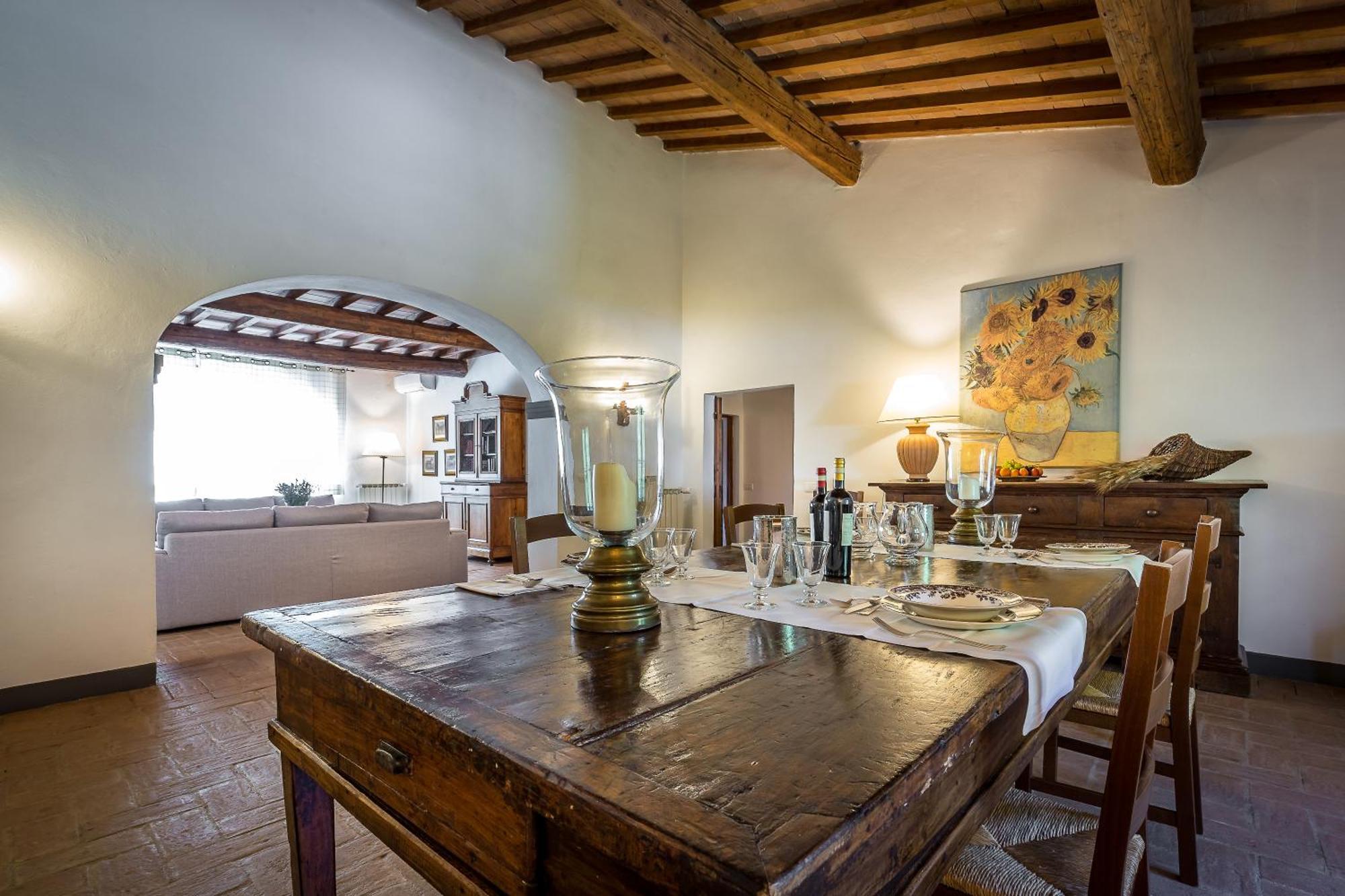 Villa S.Andrea ซานกัสชาโน อิน วัลดีเปซา ภายนอก รูปภาพ