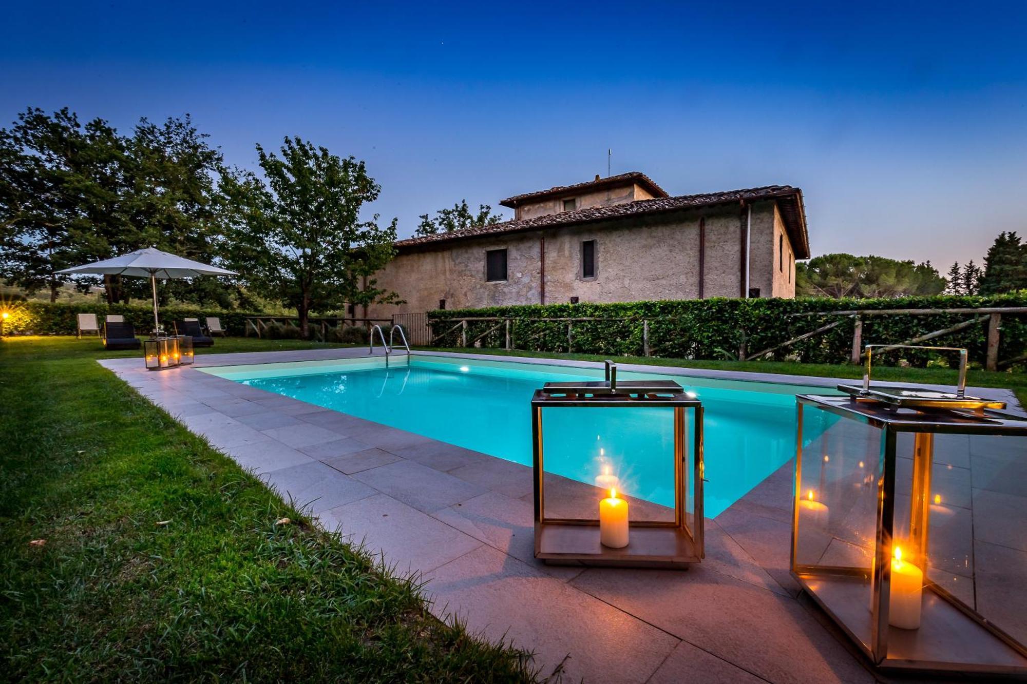 Villa S.Andrea ซานกัสชาโน อิน วัลดีเปซา ภายนอก รูปภาพ