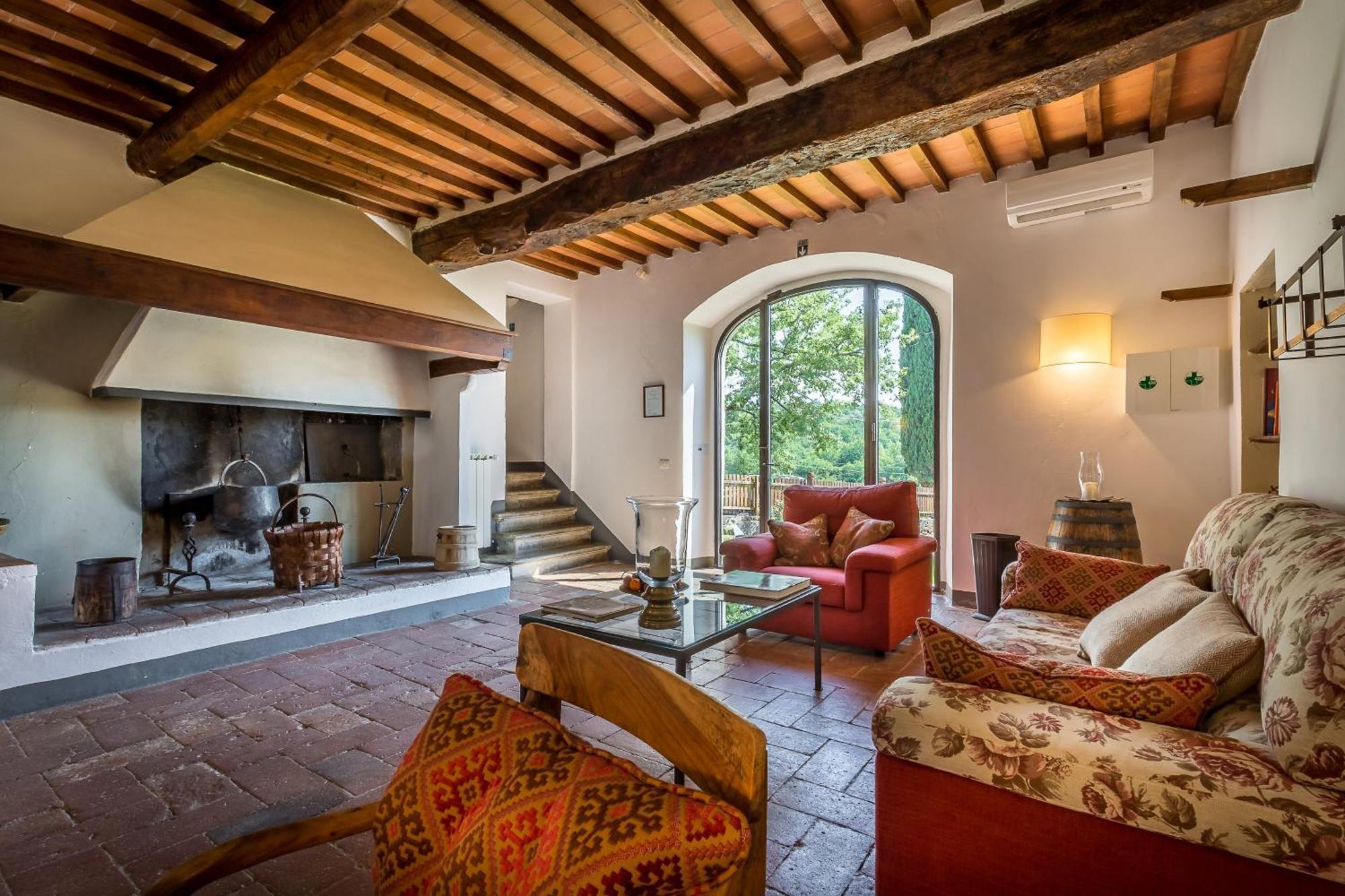Villa S.Andrea ซานกัสชาโน อิน วัลดีเปซา ภายนอก รูปภาพ