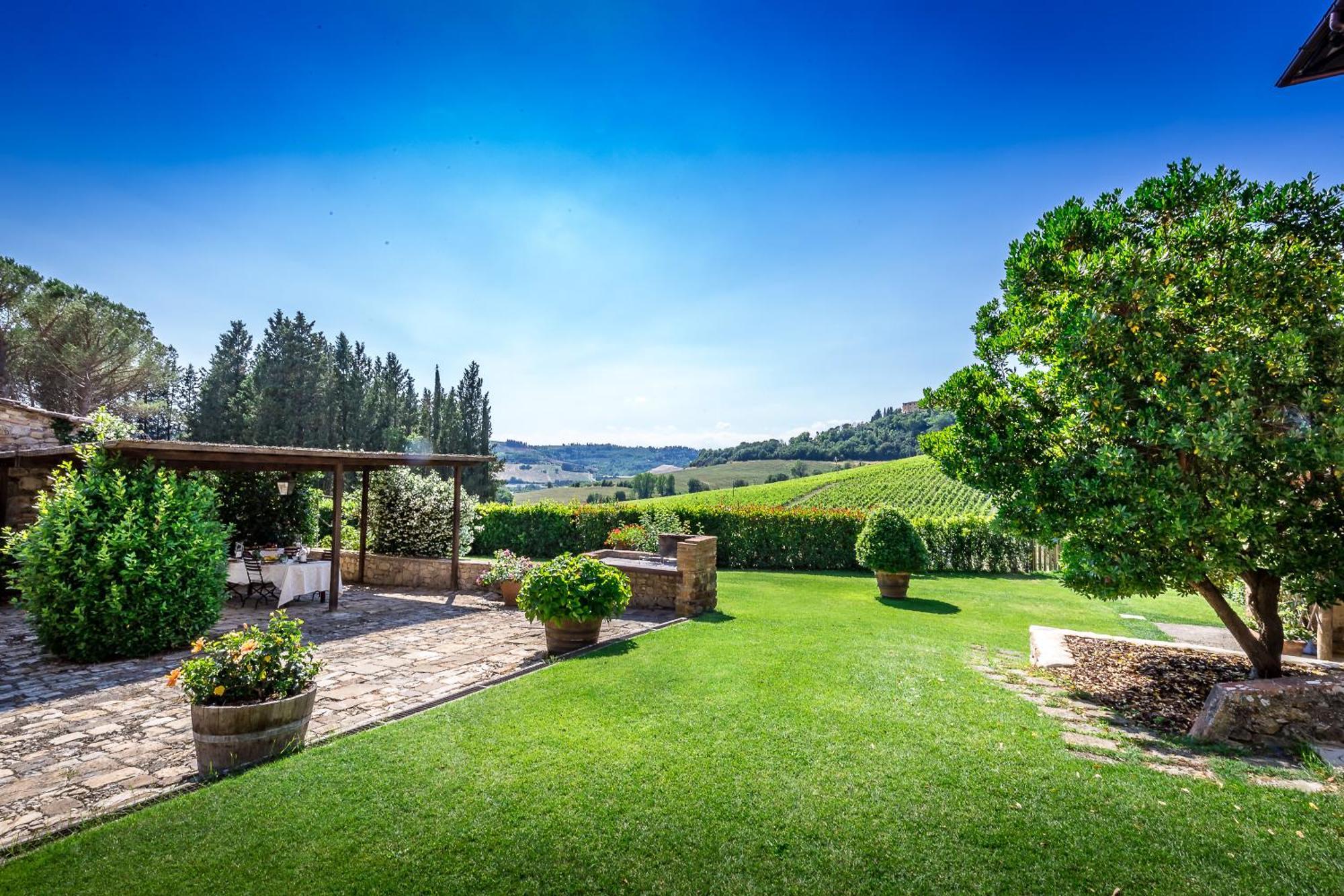 Villa S.Andrea ซานกัสชาโน อิน วัลดีเปซา ภายนอก รูปภาพ