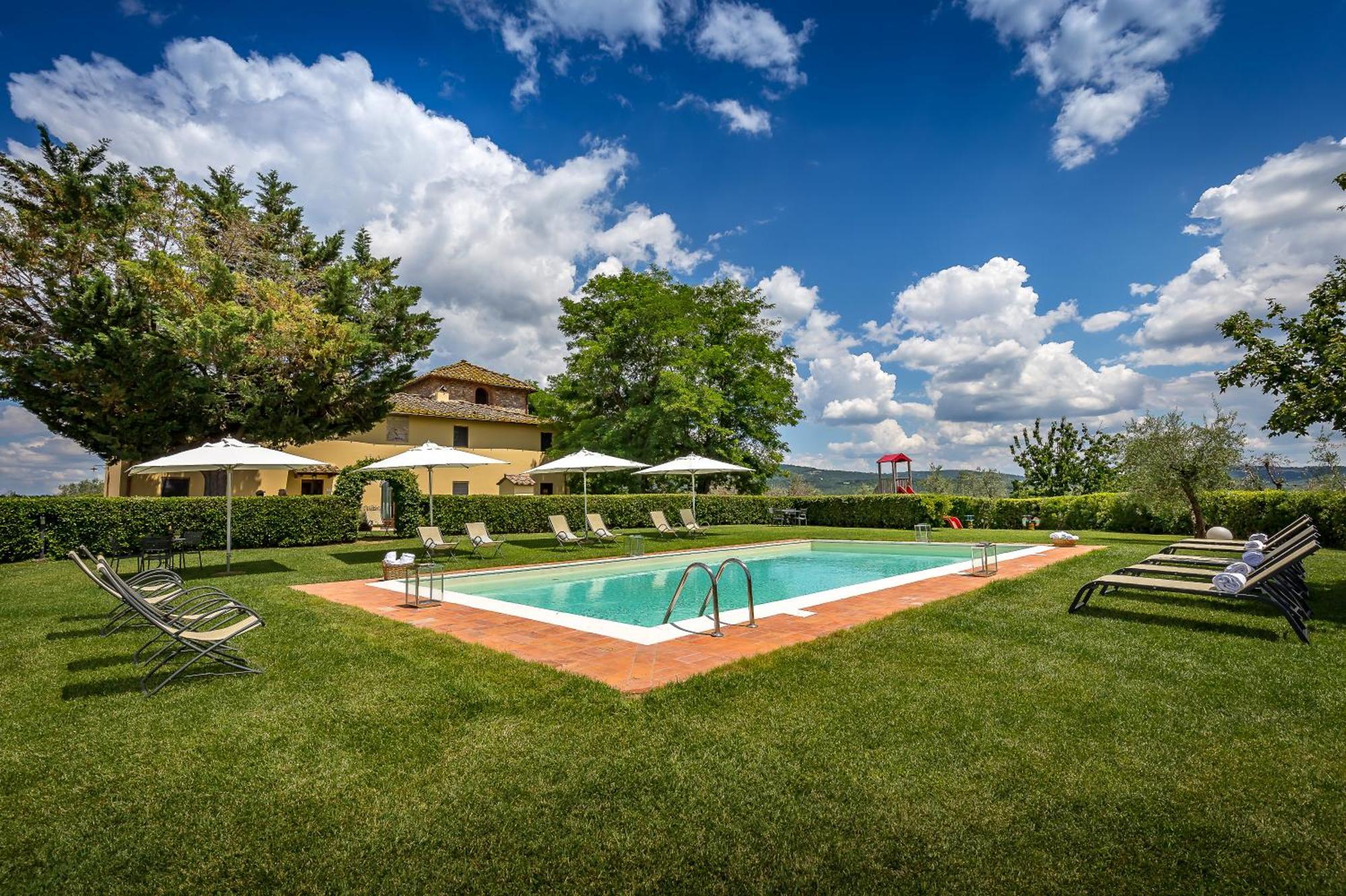 Villa S.Andrea ซานกัสชาโน อิน วัลดีเปซา ภายนอก รูปภาพ
